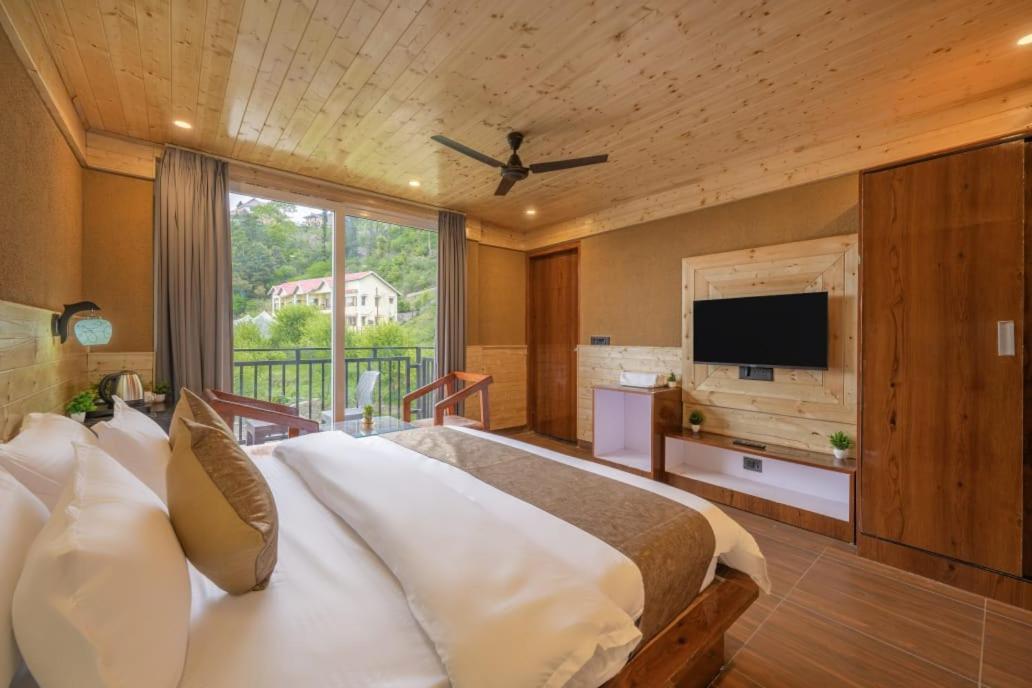 The Tranquility Retreat I Vacations I Conference I Mice I Family Events I Open Air Terrace I Sky Bonfire I Kufri By Exotic Stays Exterior photo
